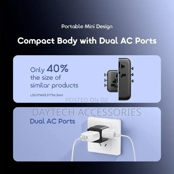 Oraimo Poweromni 251 2500w Multi-Plug Travel Converter Adapter.