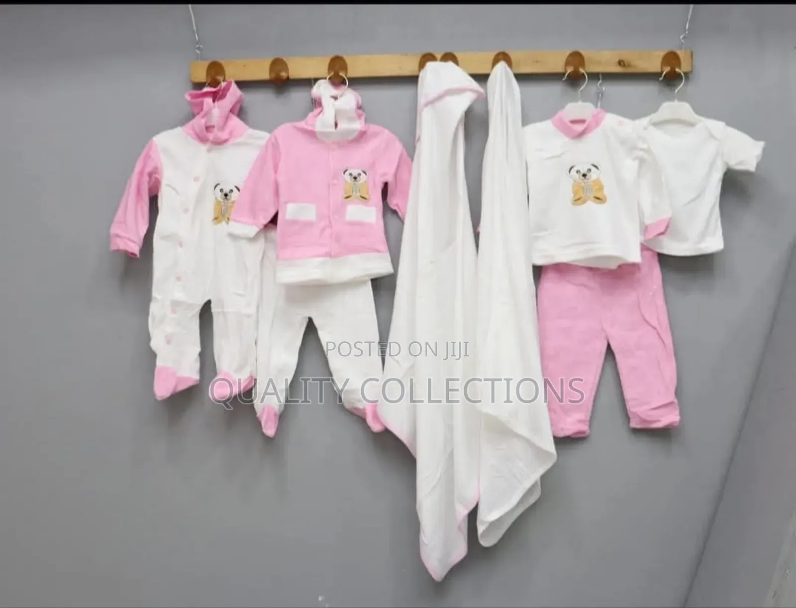 Newborn 8pcs Receiving Set Fleece