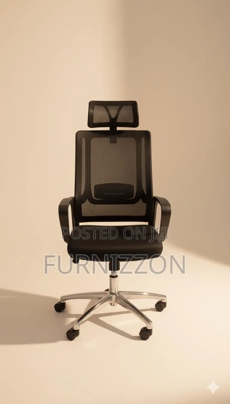 Durable Height-adjustable Mesh Chair For Office