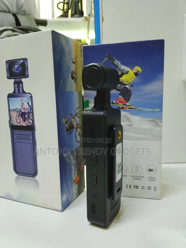 4k Body Cam With Infrared Night Vision & Wifi Control
