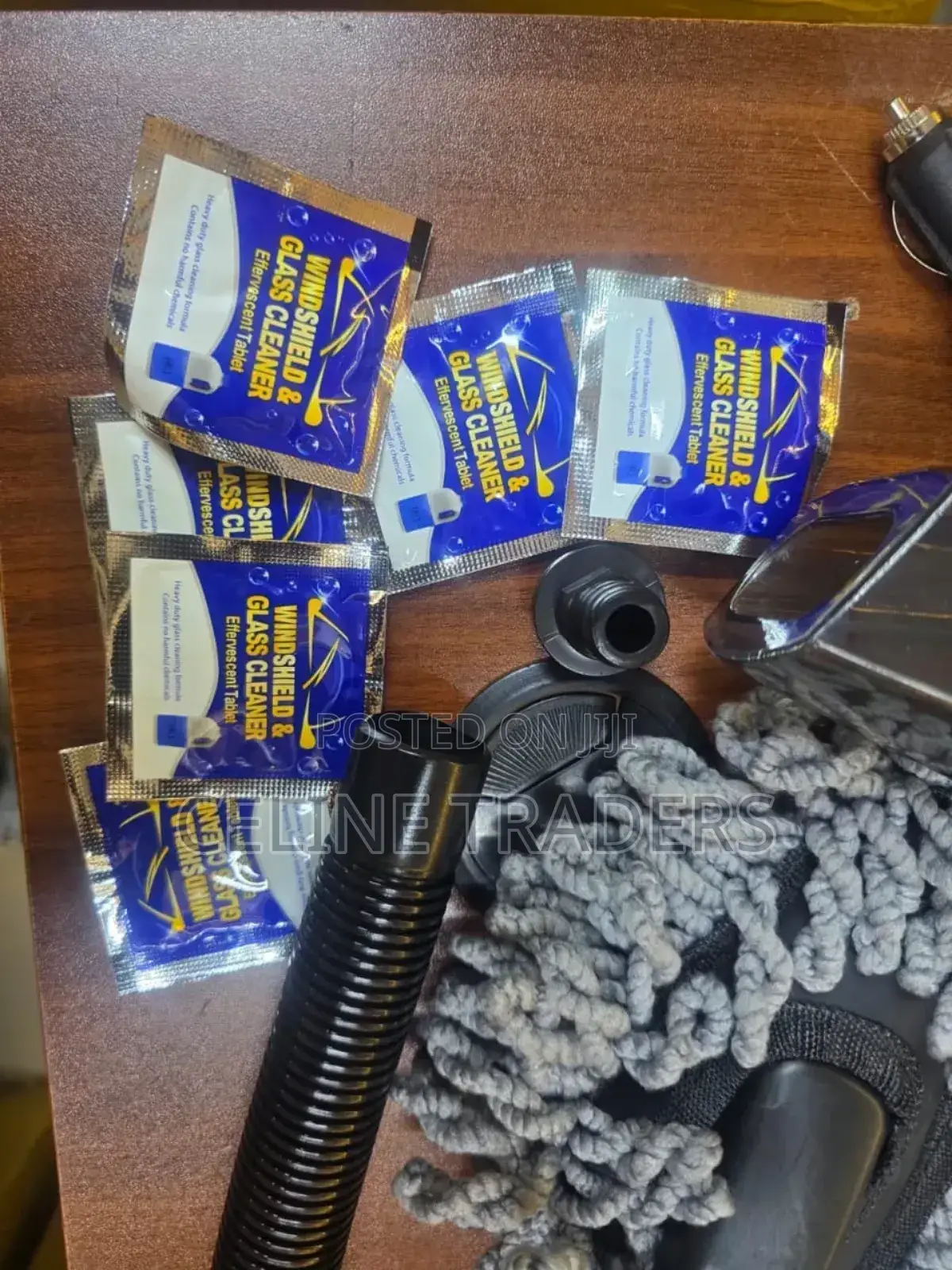 Comprehensive Car Wash and Detailing Kit.