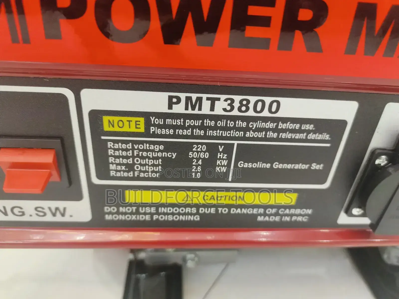 2.4 Kw Powermate Gasoline Generator
