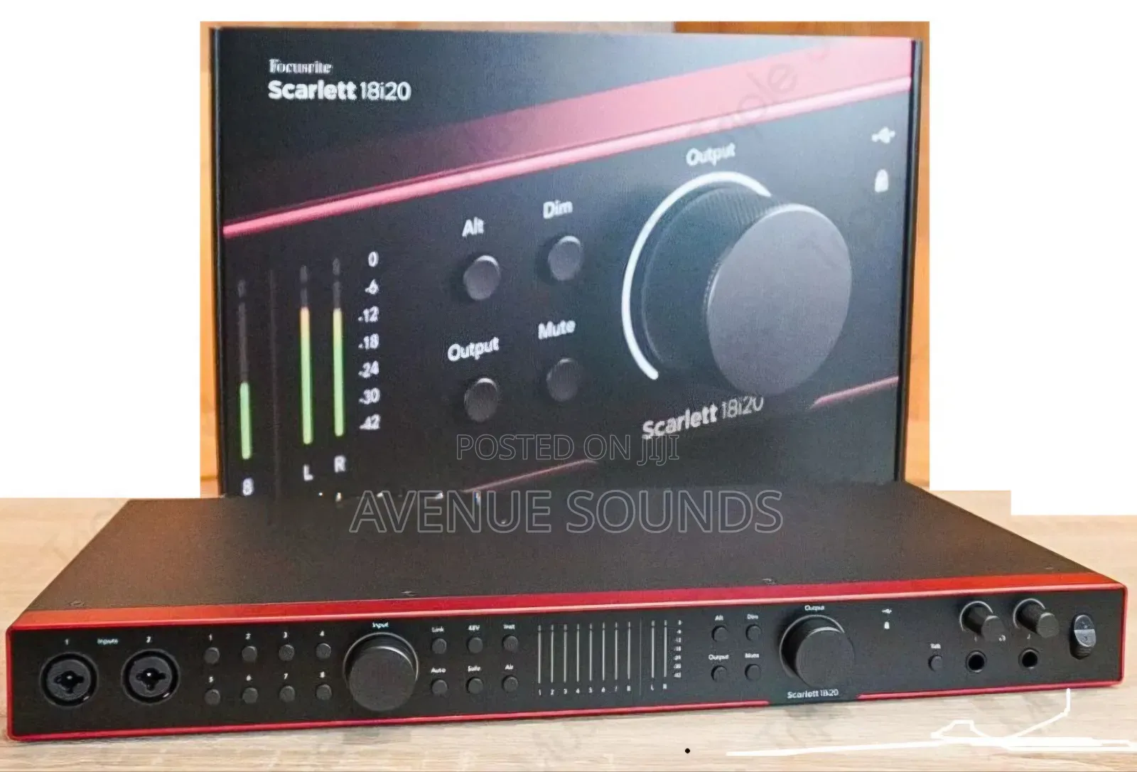 Focusrite Scarlett 18i20 4th Gen Usb Audio Interface.