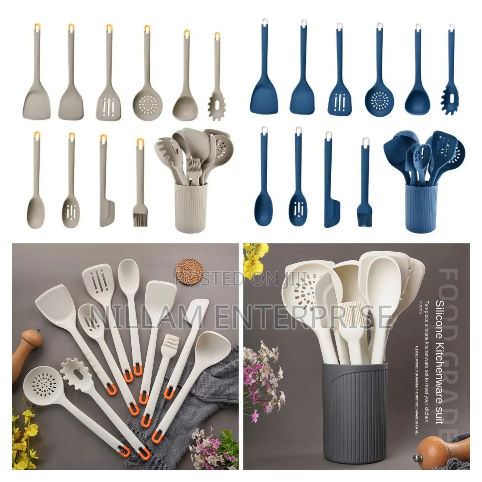 *Premium Quality Silicone Spoon Set