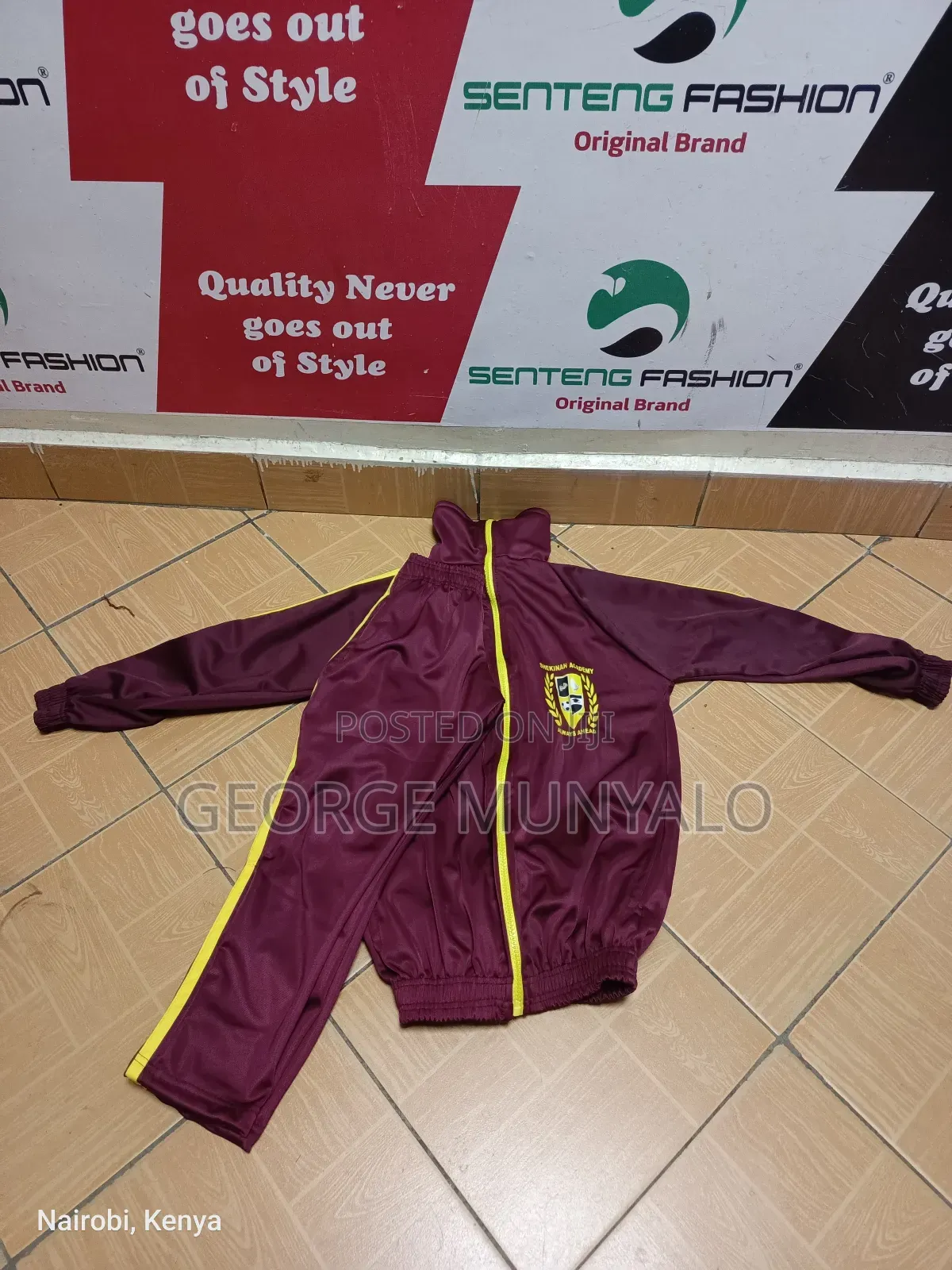 School Tracksuit Set