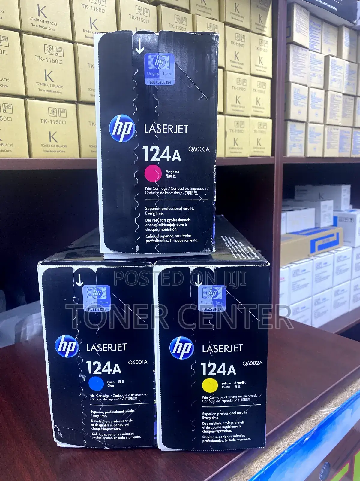 Hp Color Laserjet 2605 Toner Hp 124a Yield Upto 1,100 Pages