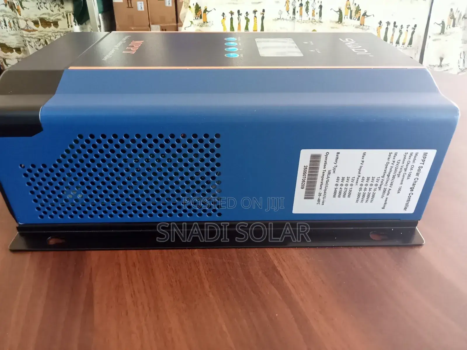 100a MPPT Charge Controller Snadi