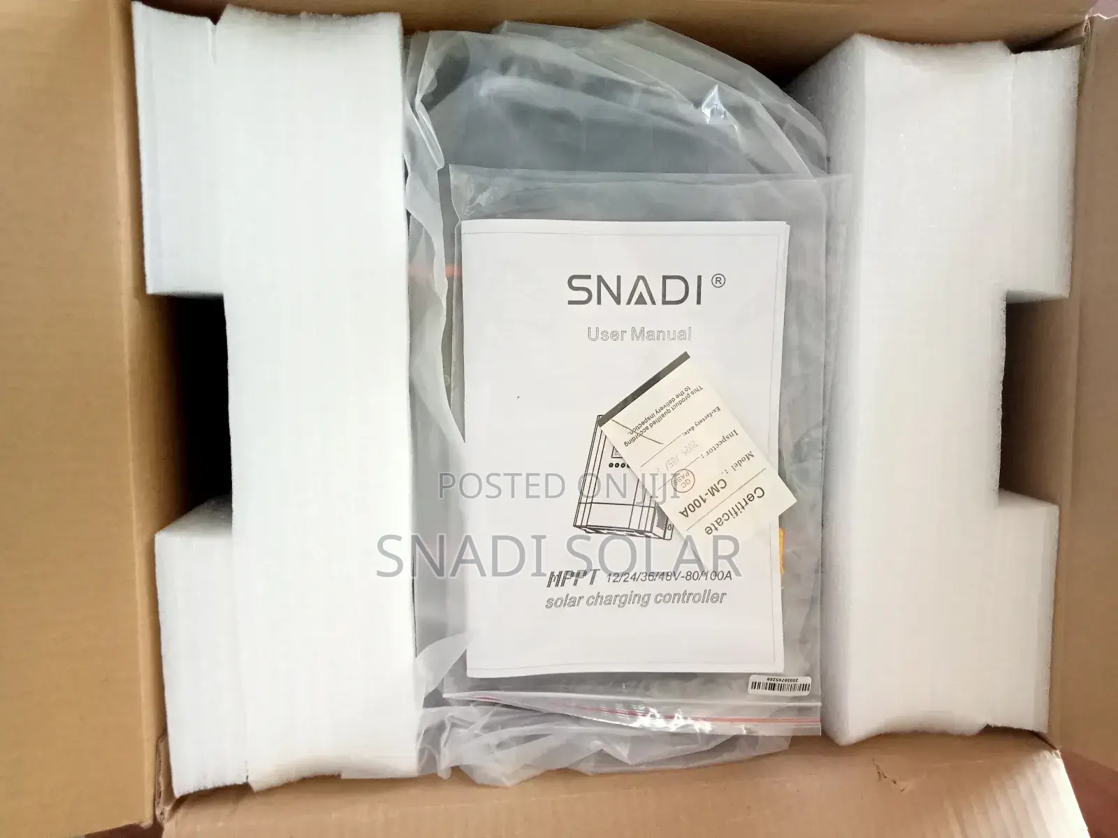 100a MPPT Charge Controller Snadi