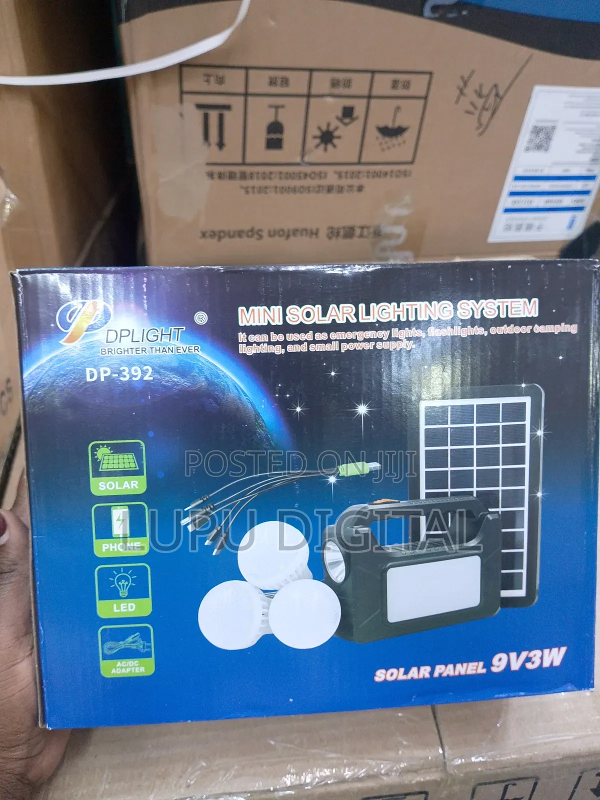 Dp-392 Mini Solar Lighting System