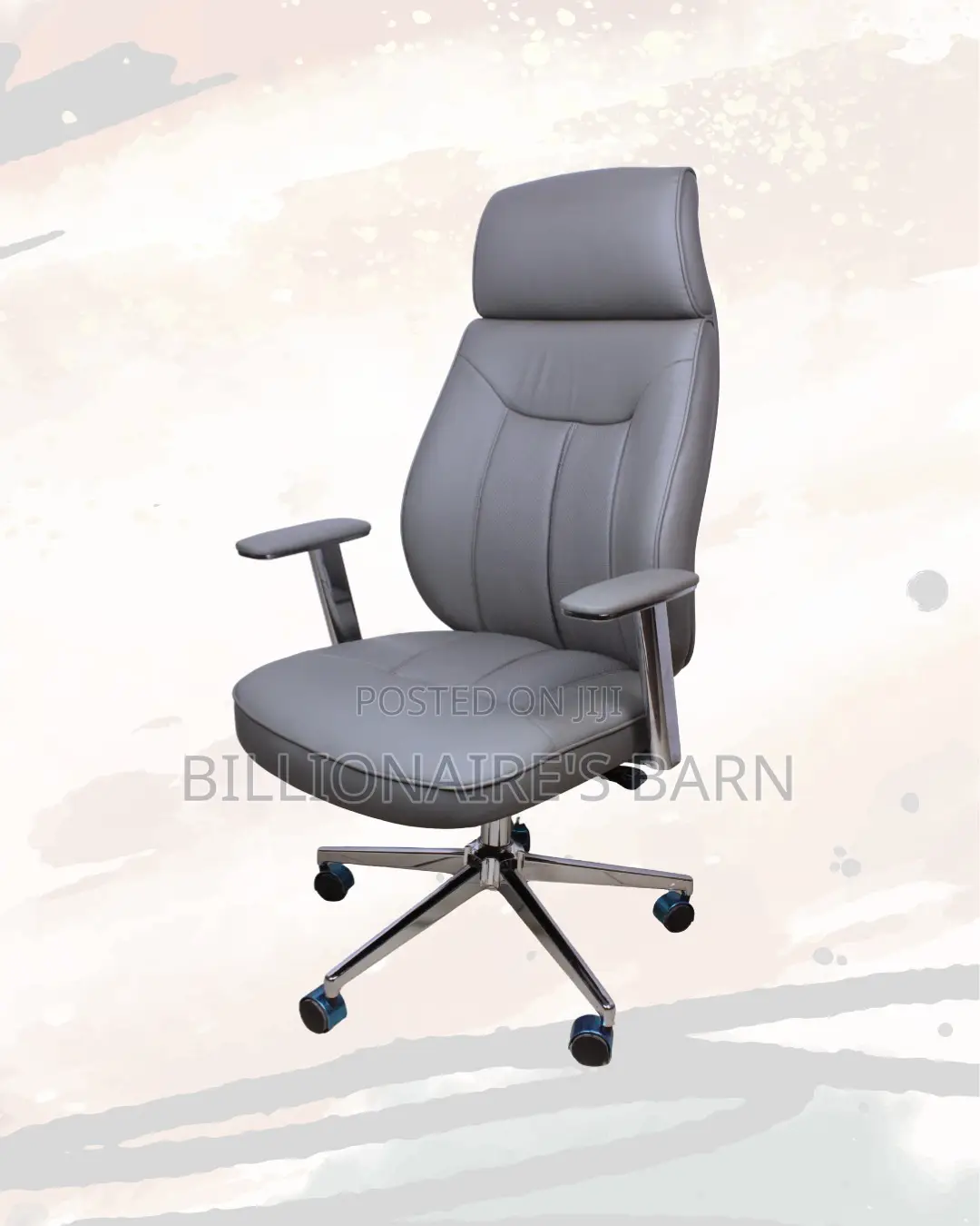 Executive Leather Chair — Comfort Meets Style, Premium Leather Finish