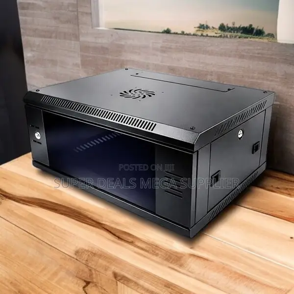 4u Wall Mount Data Cabinet Robust Steel Build With Fast Installation