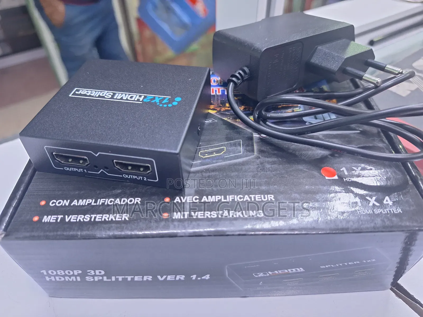 Full Hd 2 Way Hdmi Splitter Powered