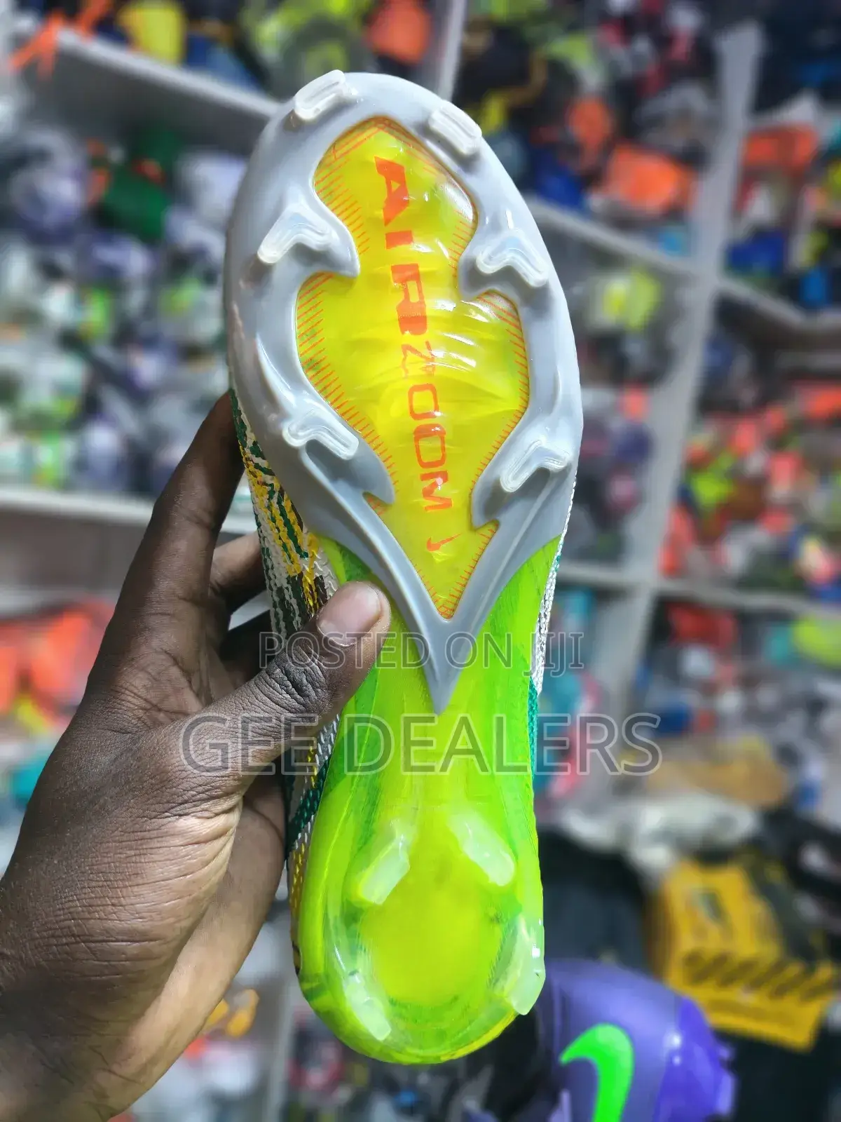 Kids Football Boots,Kids Nike Airzoom Soccer Cleats,Size 37-41