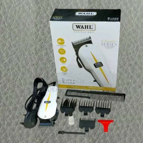 Wahl Professional Super Taper Corded Hair Clipper Shaver for Barbers