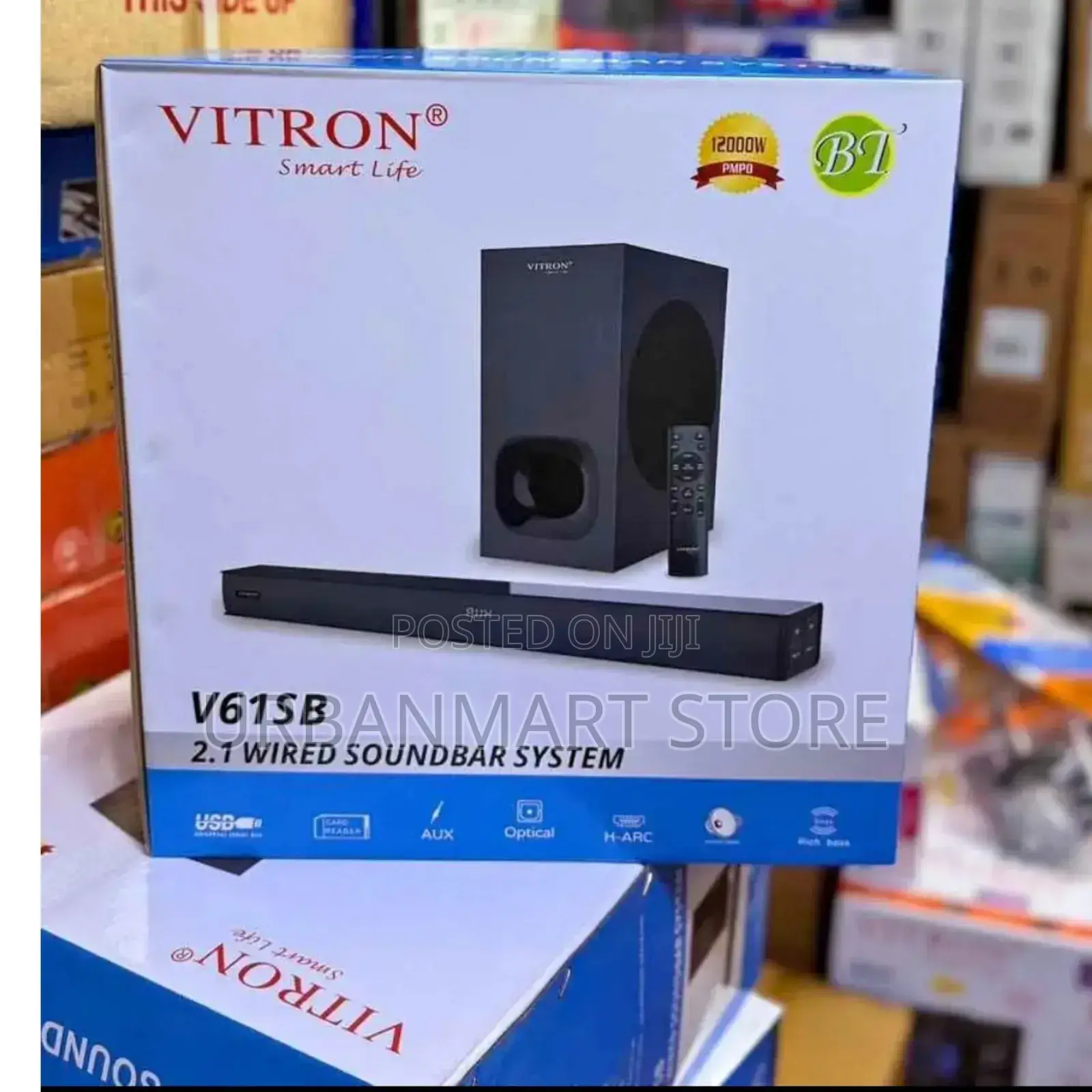 Vitron V61sb Home Audio System With Deep Bass