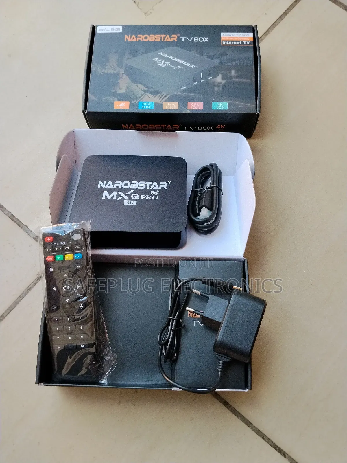 MXQ Pro Android 12 Tv Box - 8gb/128gb, Hdr, Smooth Streaming"