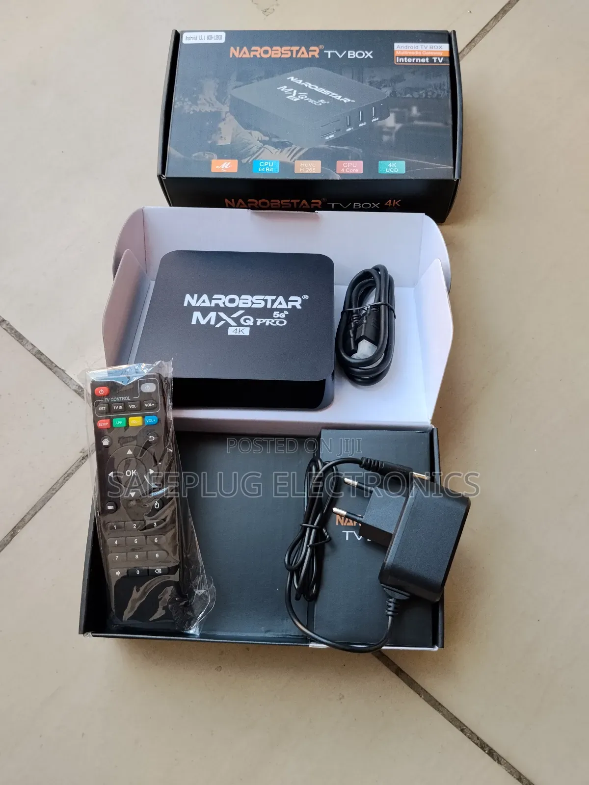 MXQ Pro Android 12 Tv Box - 8gb/128gb, Hdr, Smooth Streaming"