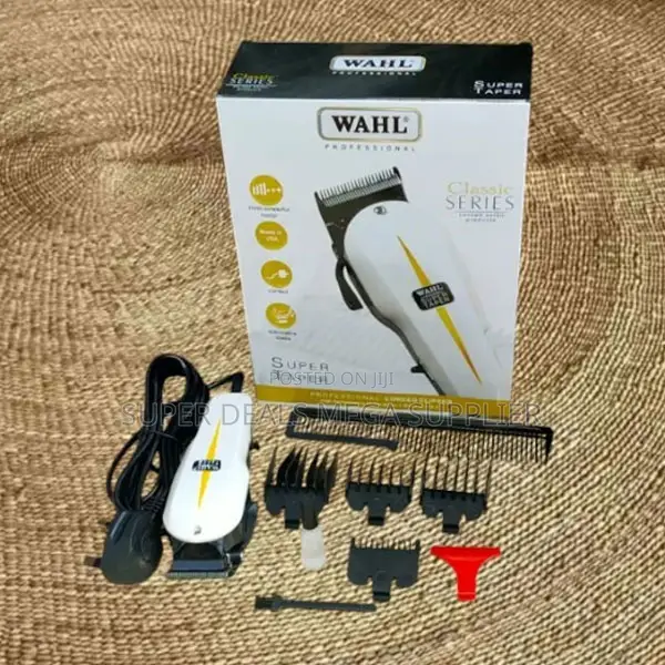 Ergonomic Build Wahl Professional Super Taper Corded Hair Clipper