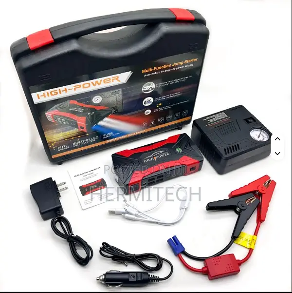High Power 99800mah Jump Starter Portable 3500a Peak Current Car