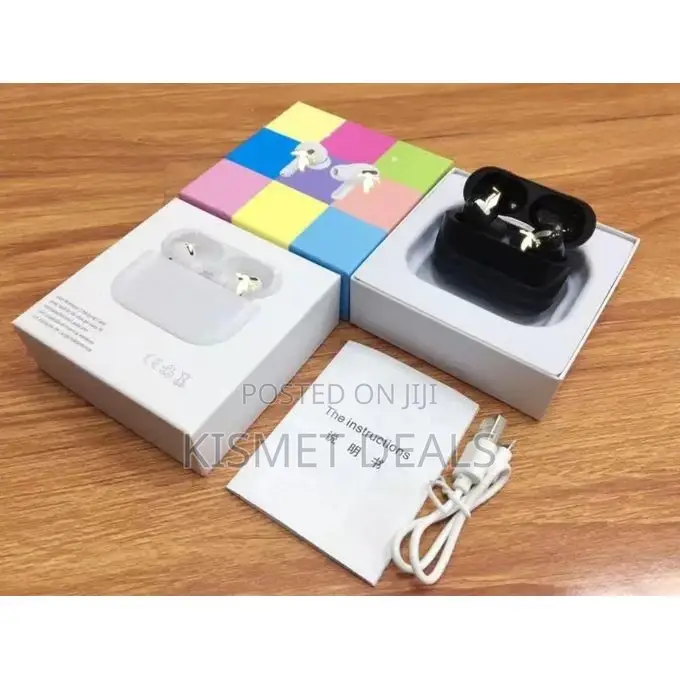 Macaroon Coloured TWS Pro 3 Earpods Noise Cancelation