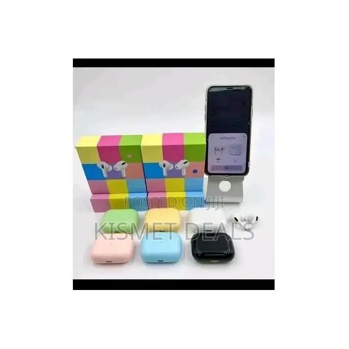 Macaroon Coloured TWS Pro 3 Earpods Noise Cancelation