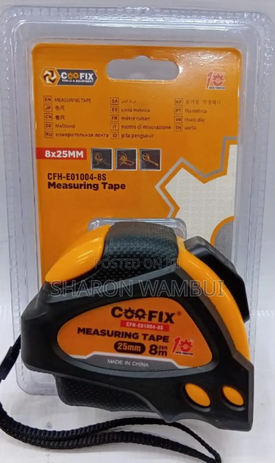 New Affordable Coofix 8m Tape Measure
