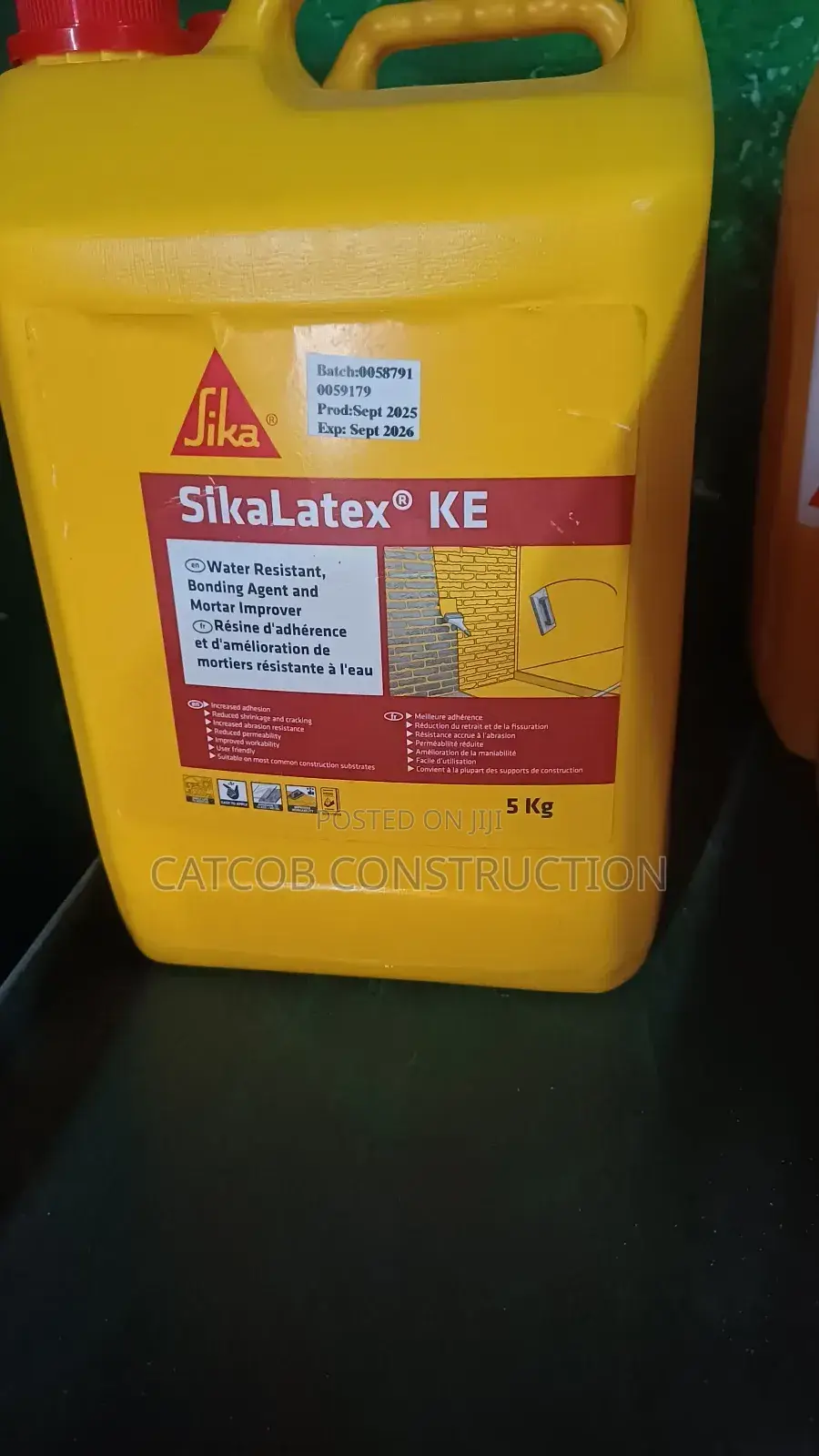 Sikalatex a Concrete Bonding Waterproofing Additive