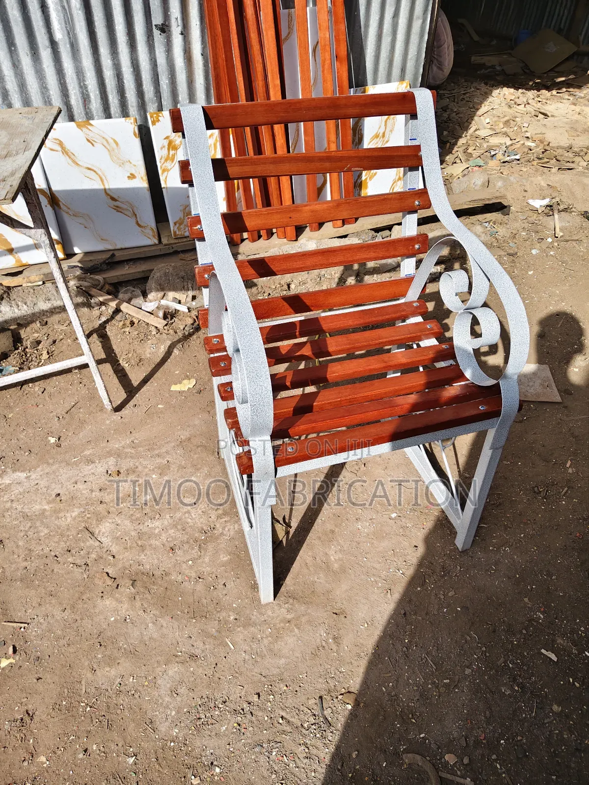 Garden Seats With Hard Wood Seating Place