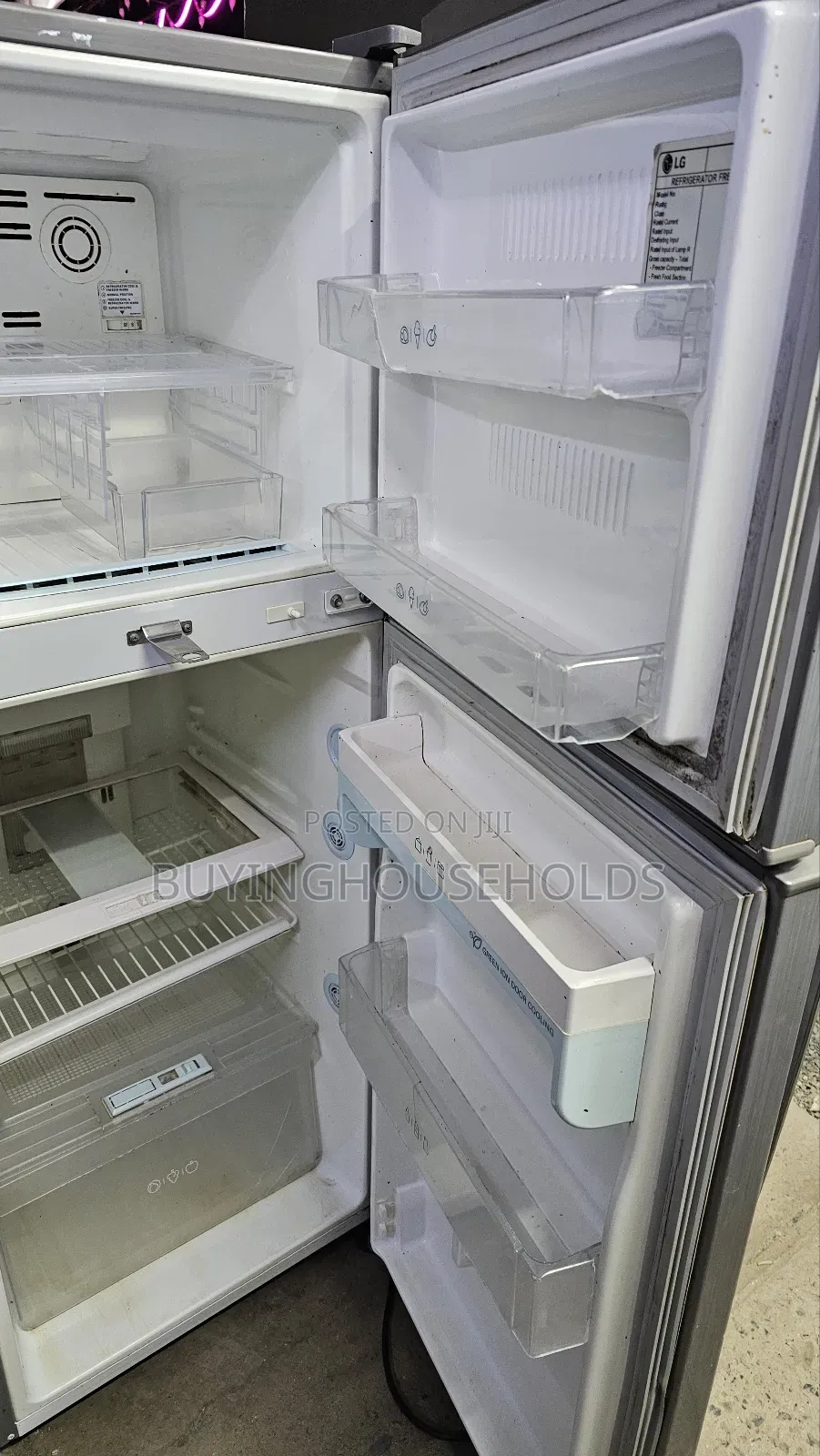 Lg 250l No Frost Fridge