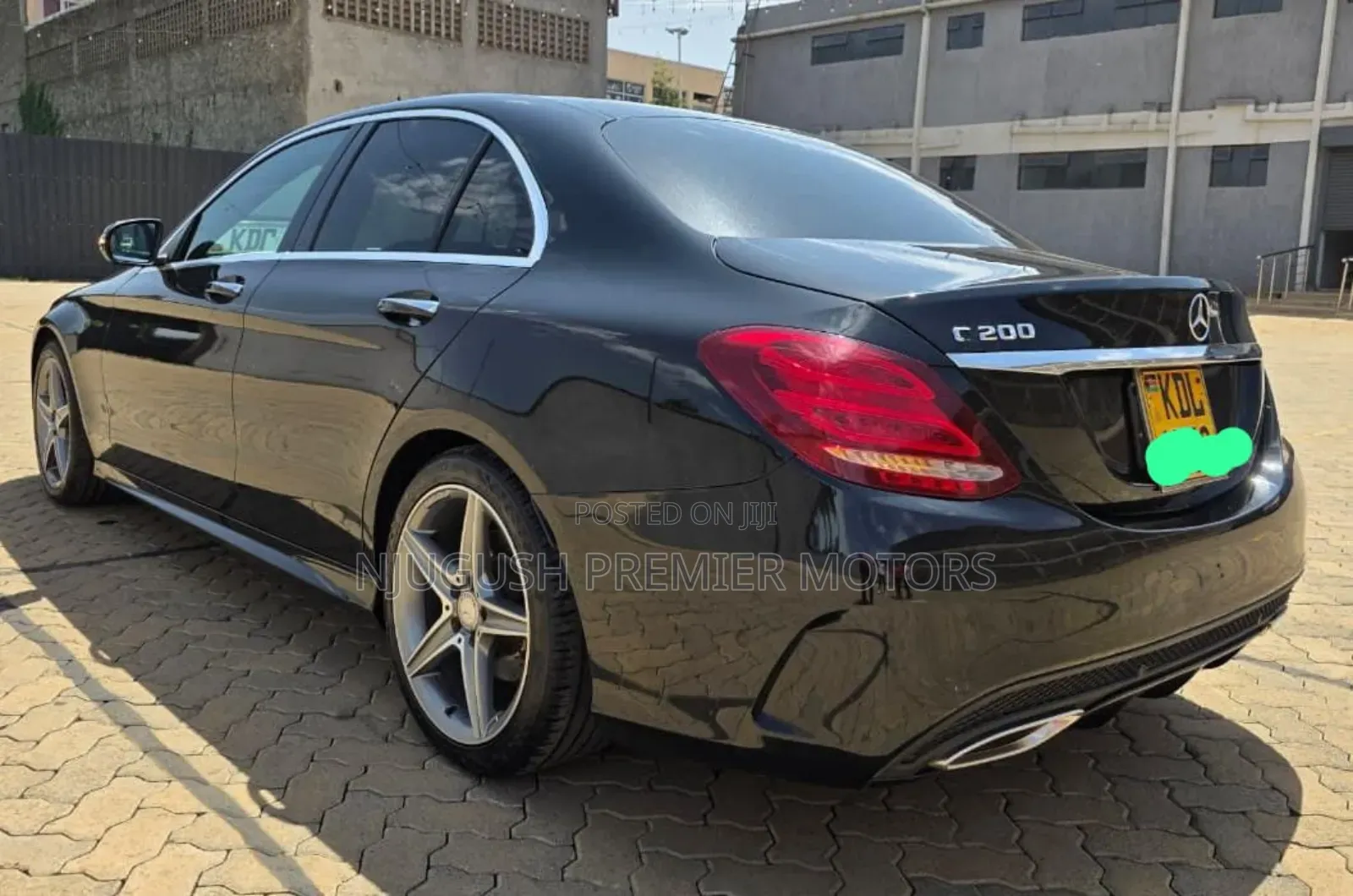 Mercedes-Benz C200 2015 Black