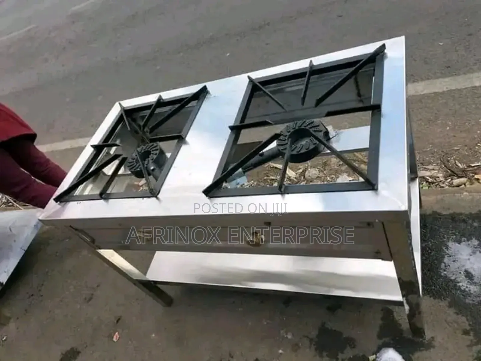 Two Burner Gas Stove for Hotels and Home Use