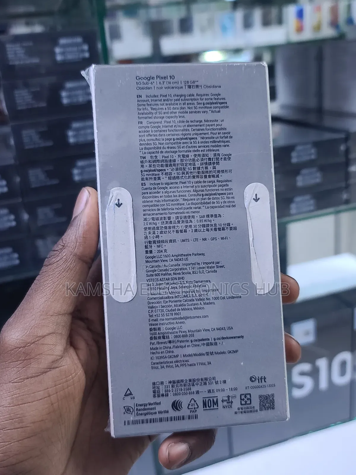 New Google Pixel 10 128 GB Black