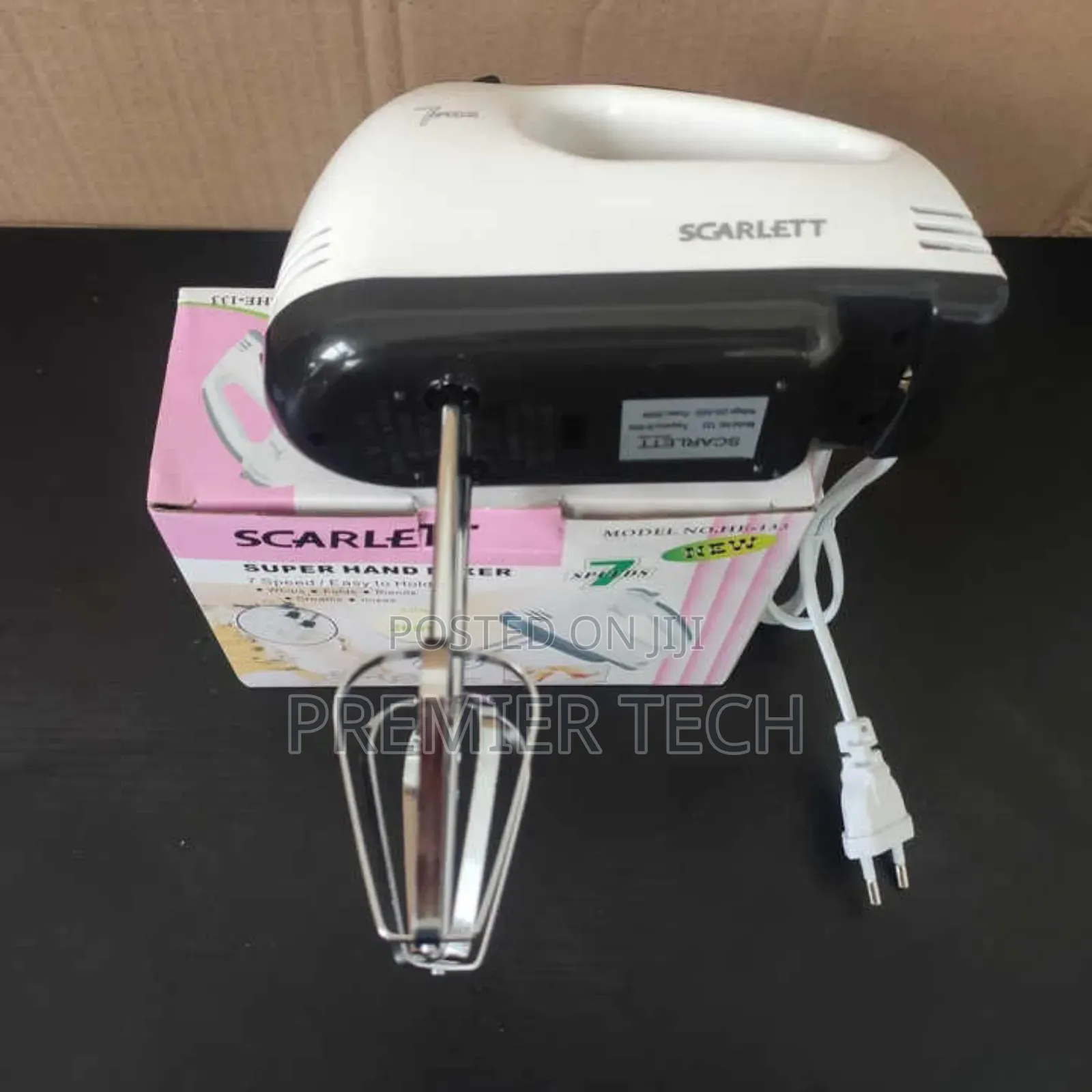 High Power 260wtts Scarlet Super Hand Mixer