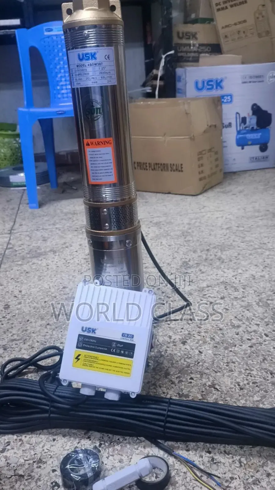 Quality 370w Usk 0.5hp Submersible Water Pump