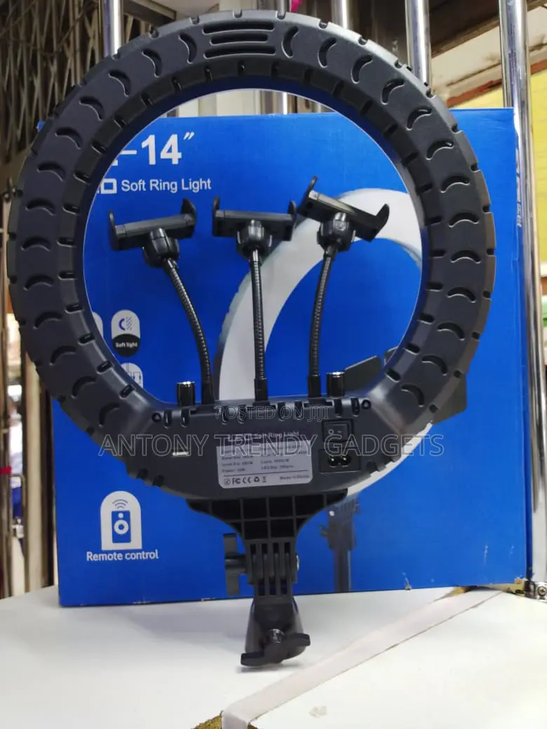 Rl-14 14-inch Led Soft Ring Light With Stand