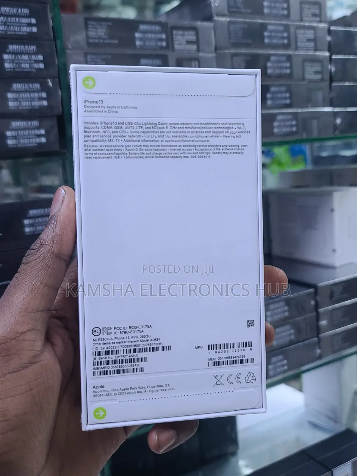 New Apple iPhone 13 256 GB Pink