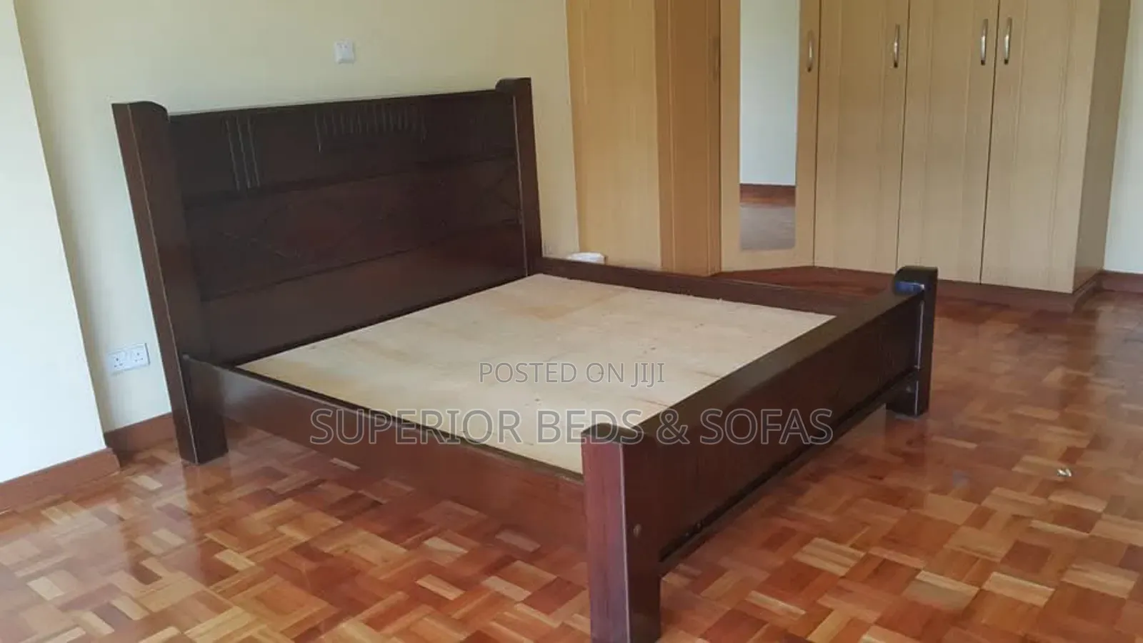 Solid Wooden Bed Size 5 by 6
