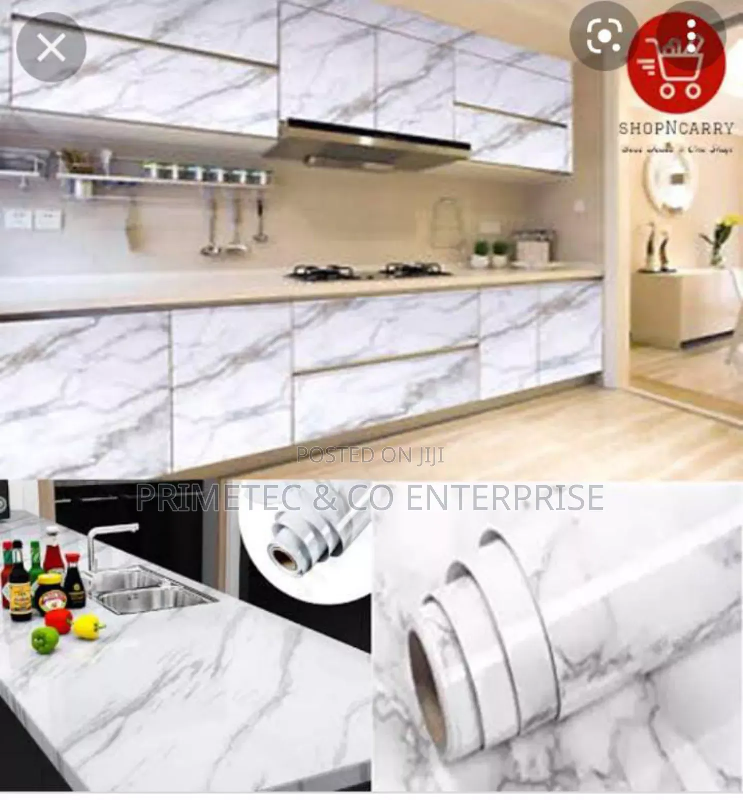 Self Adhesive Marble Profile Vinyl Contact Paper