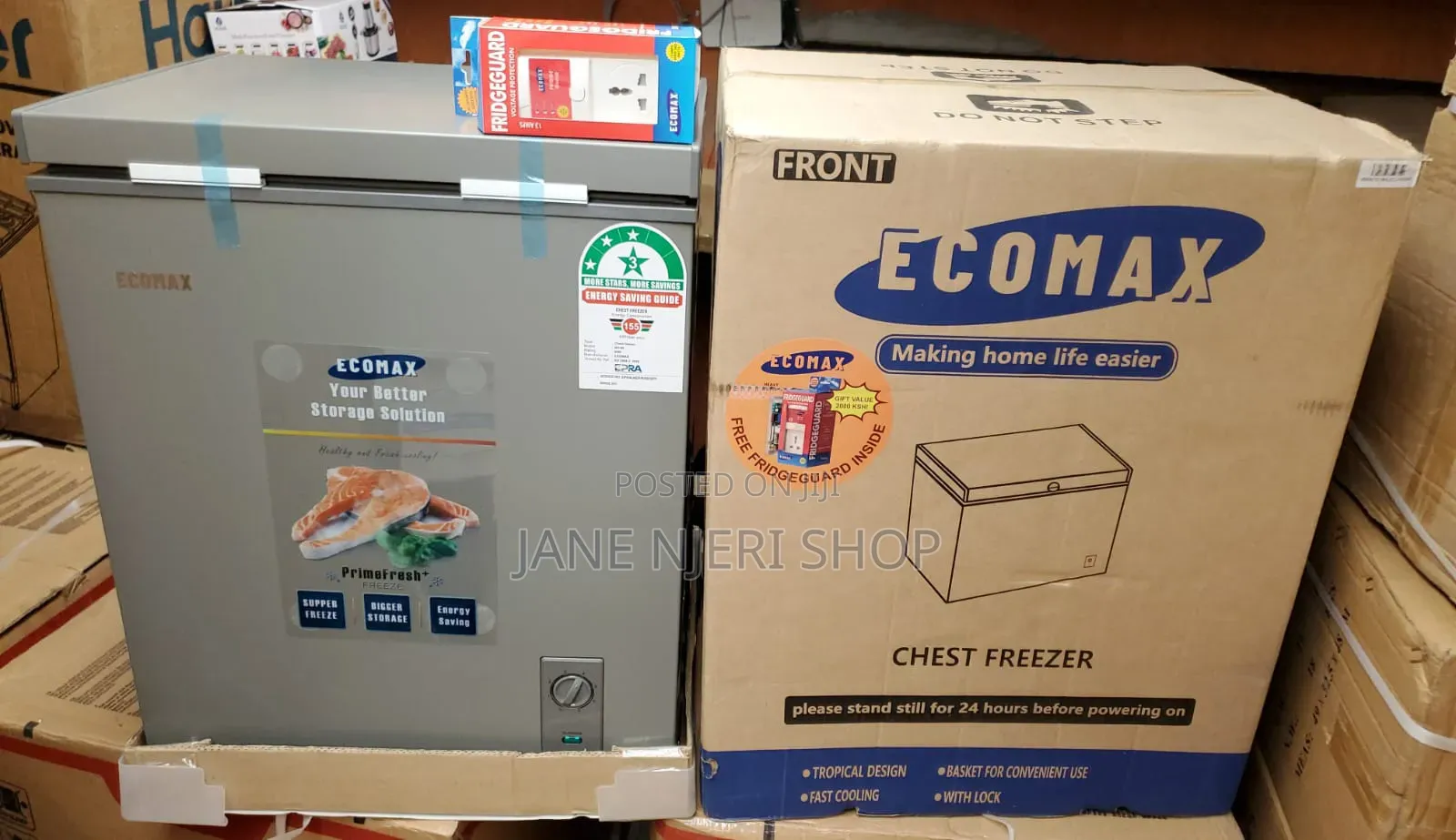 Ecomax  60 Liters Deep Freezer New