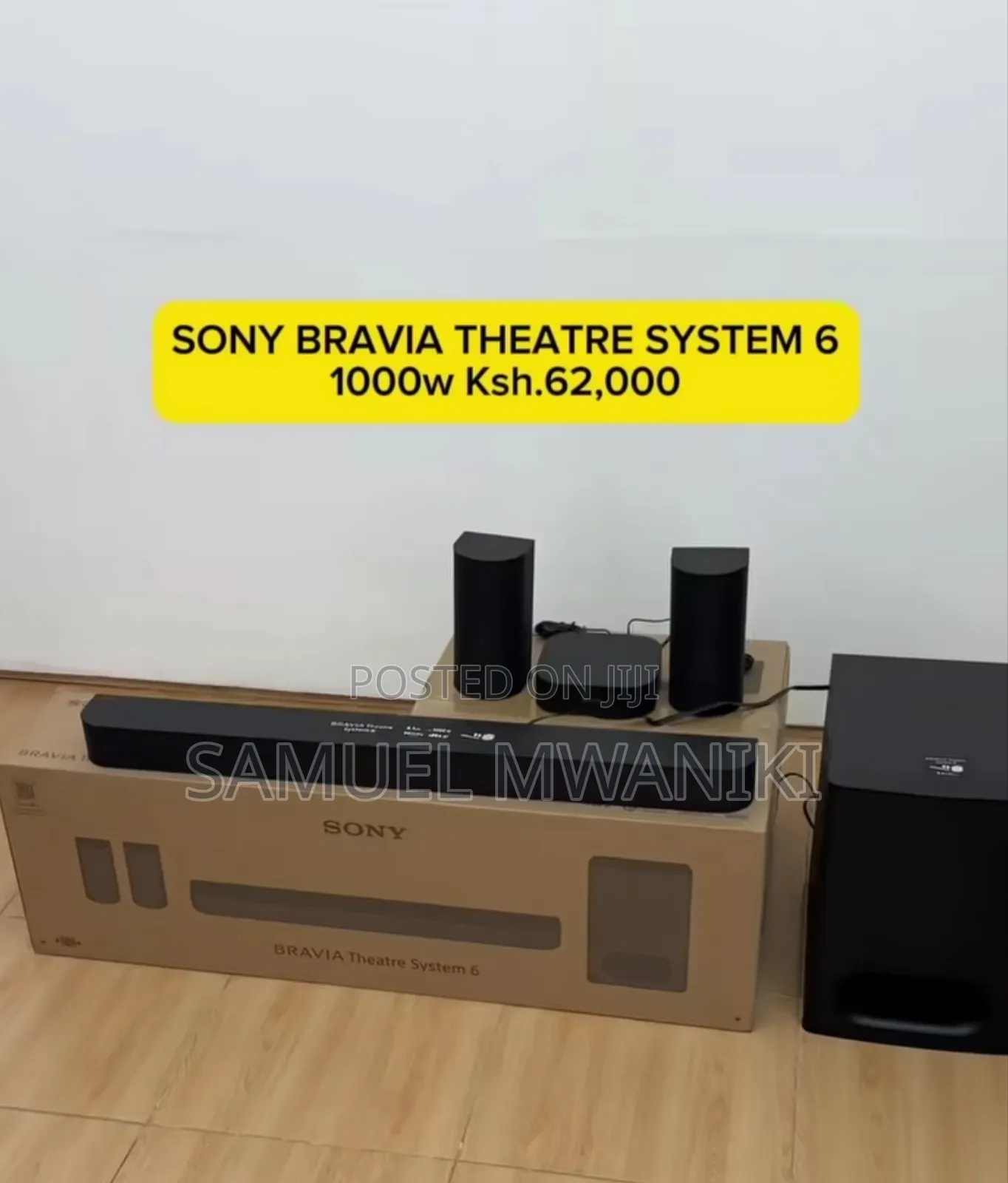 Sony Bravia Home Theatre System 6 5.1ch With Dolby Atmos
1000 Watts