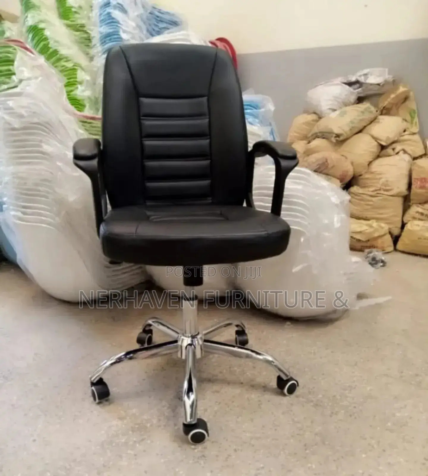 Executive Leather Office Chair