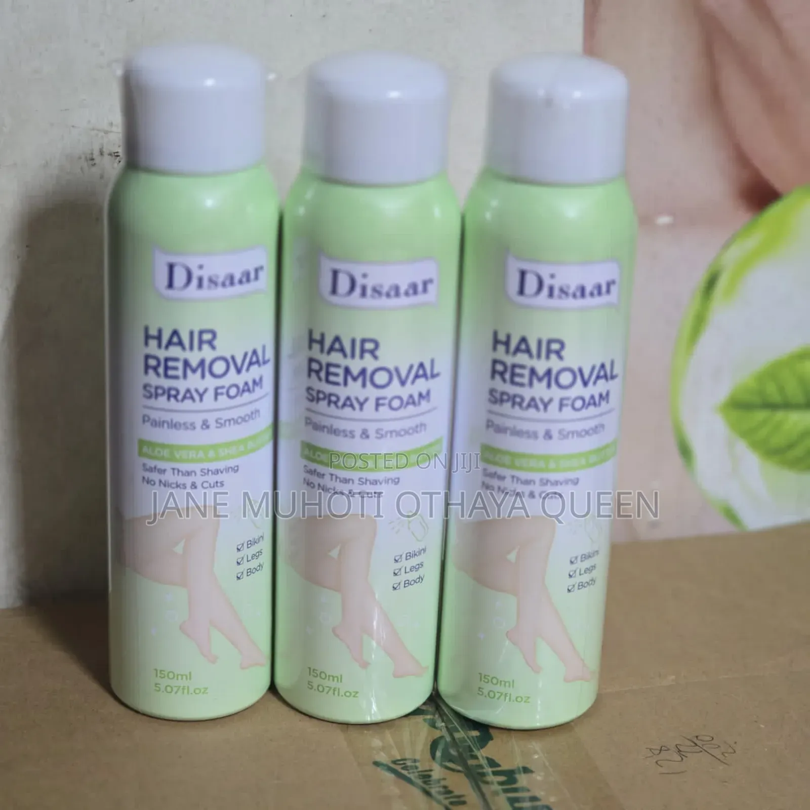 Hair Removal Spray Foam