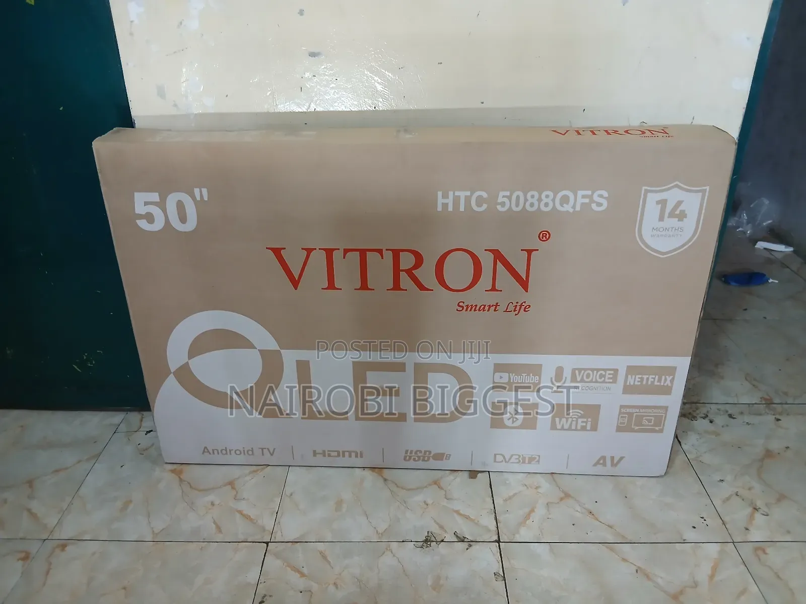Vitron 50" Qled Smart 4k Television