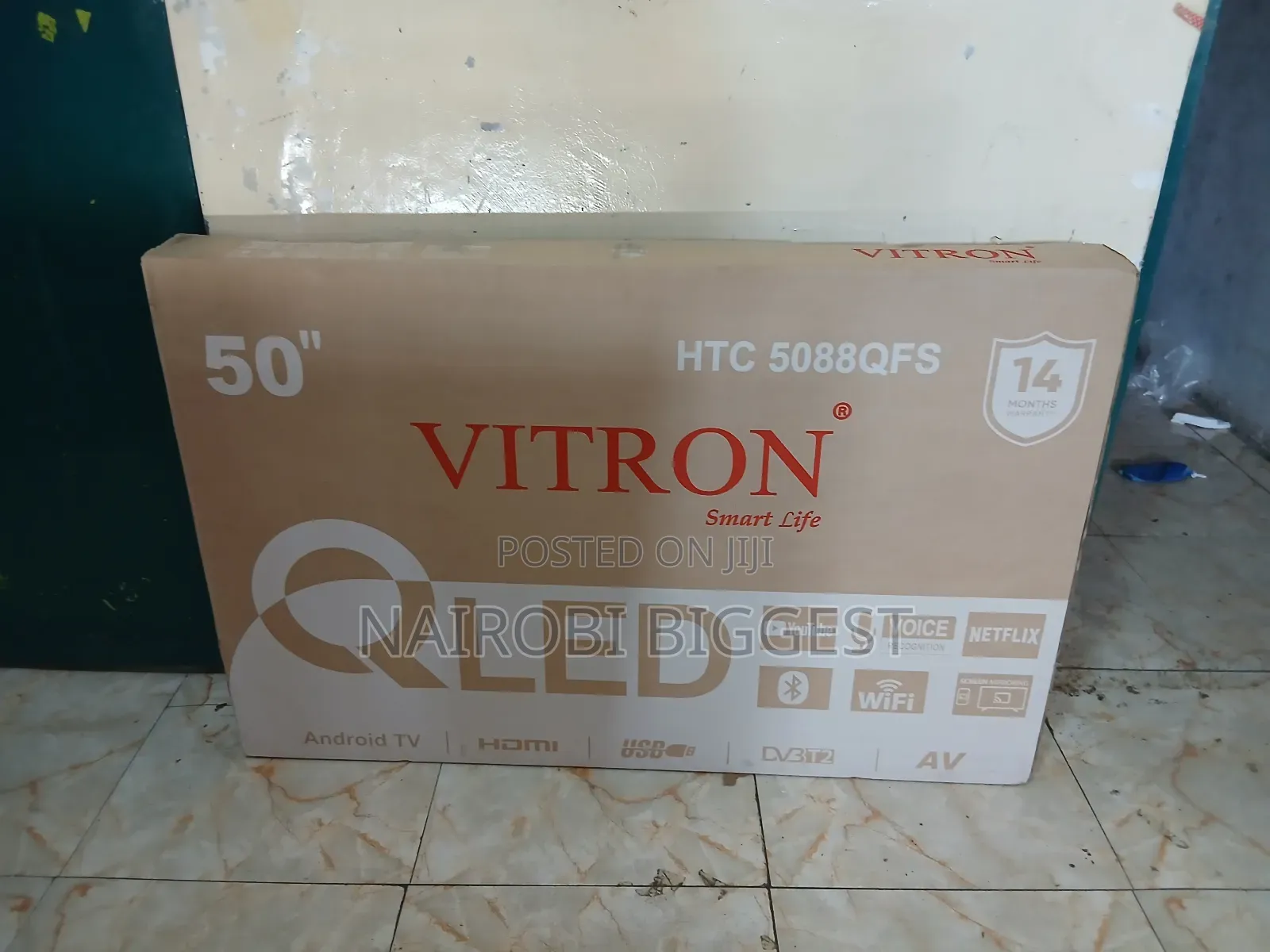 Vitron 50" Qled Smart 4k Television