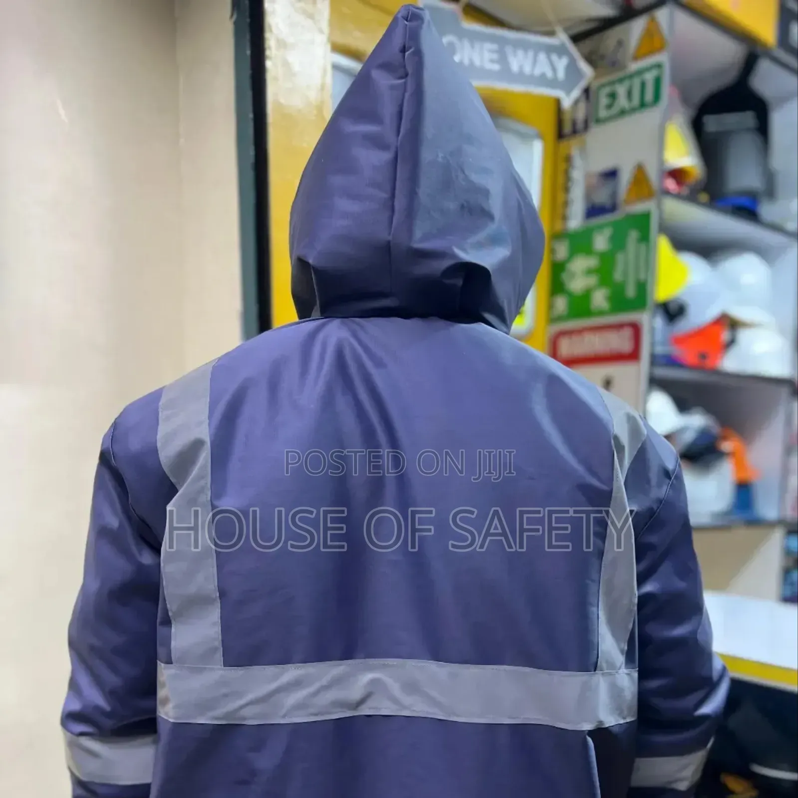 Integrated Tech and Fashion Motorcycle Blue Jackets