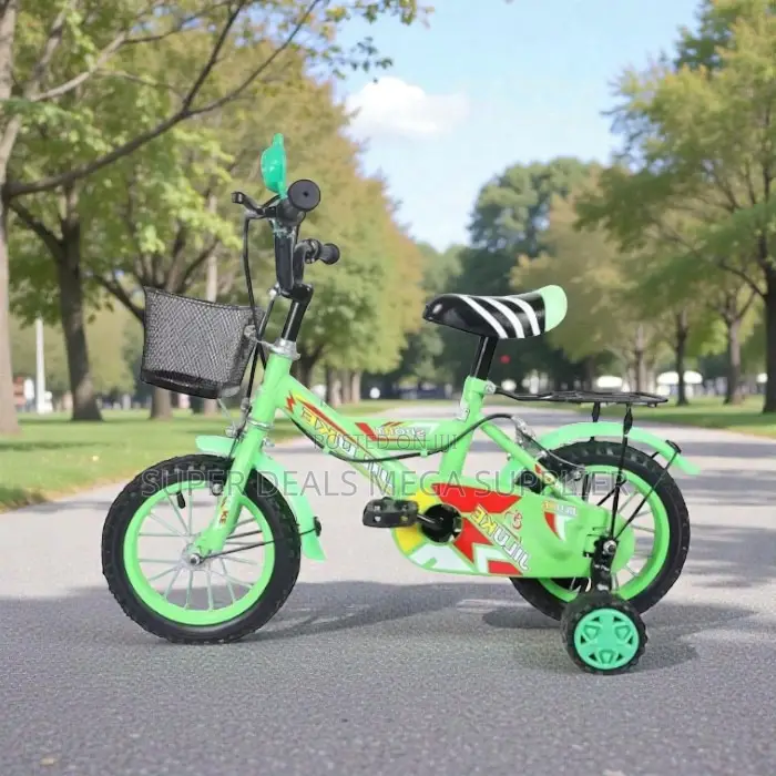 Front Basket 12 Inch 2-4 Years Children Kids Bicycle Fun
