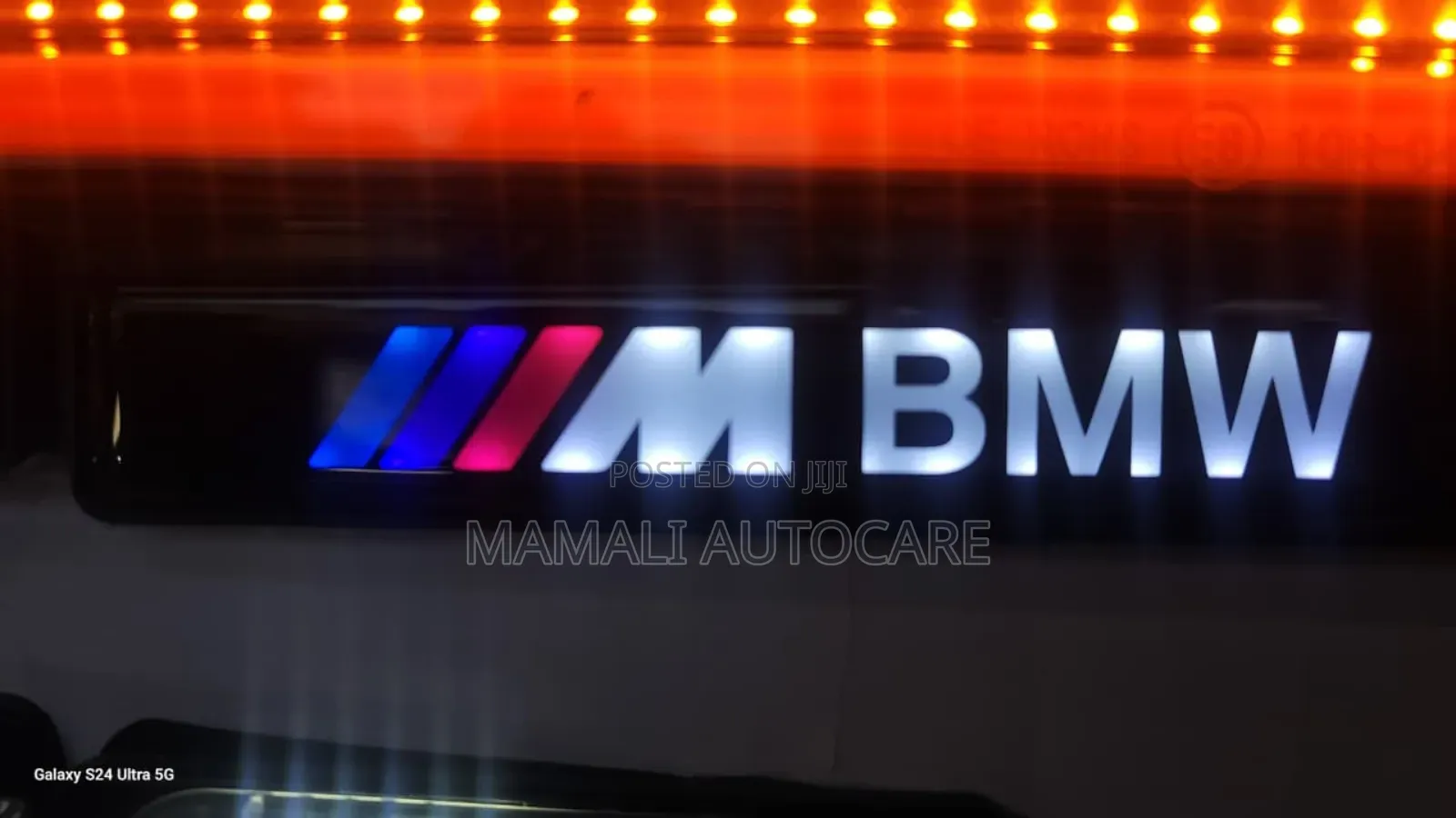 BMW Led Front Grill Emblem – Night Glow Effect