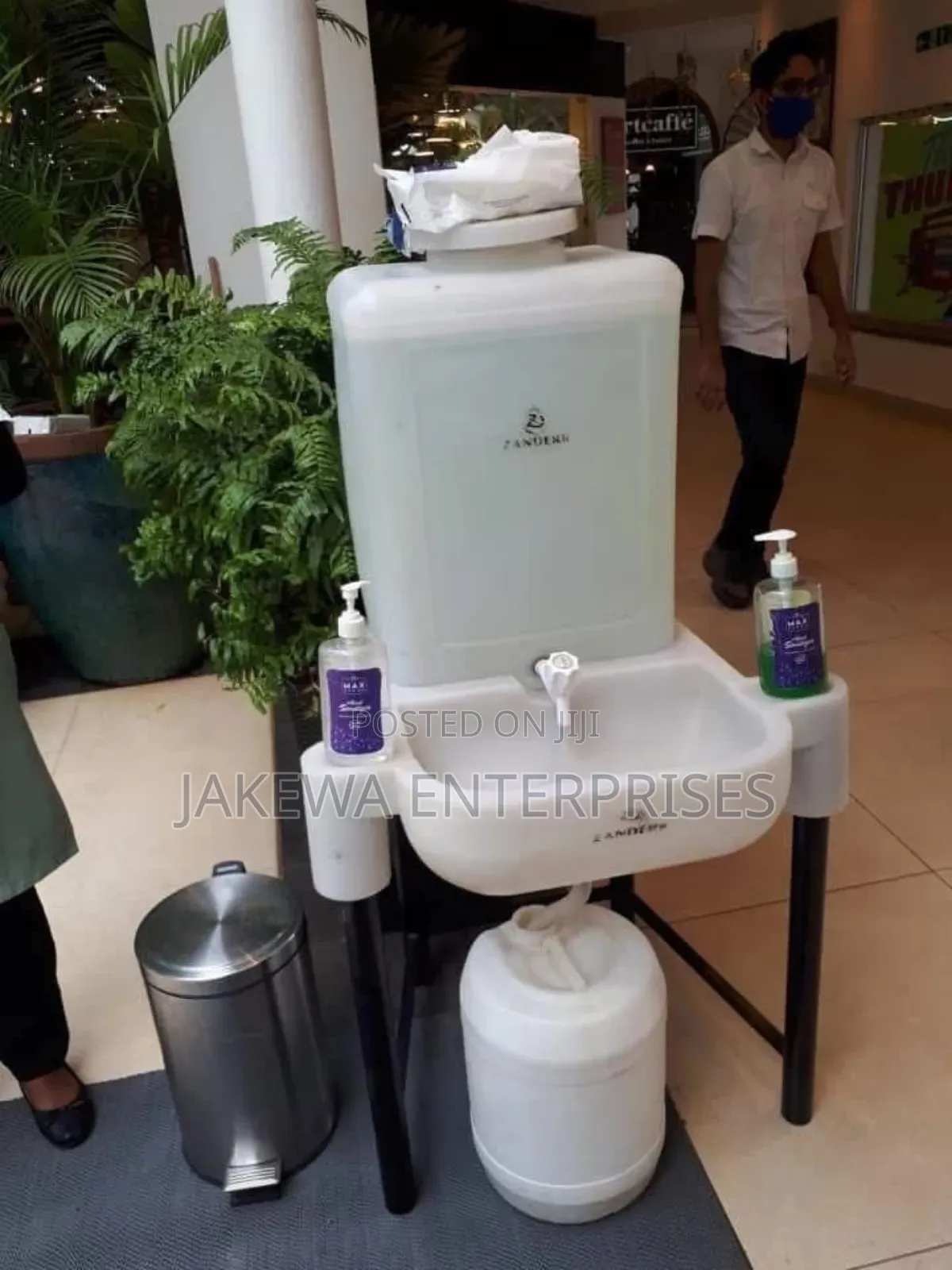 80 Litters Handwashing Stations Classic With Soap Dispenser