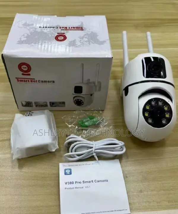 Slashed Mounted Price Dual Lens Camera V380 Bulb V380 PTZ Wifi