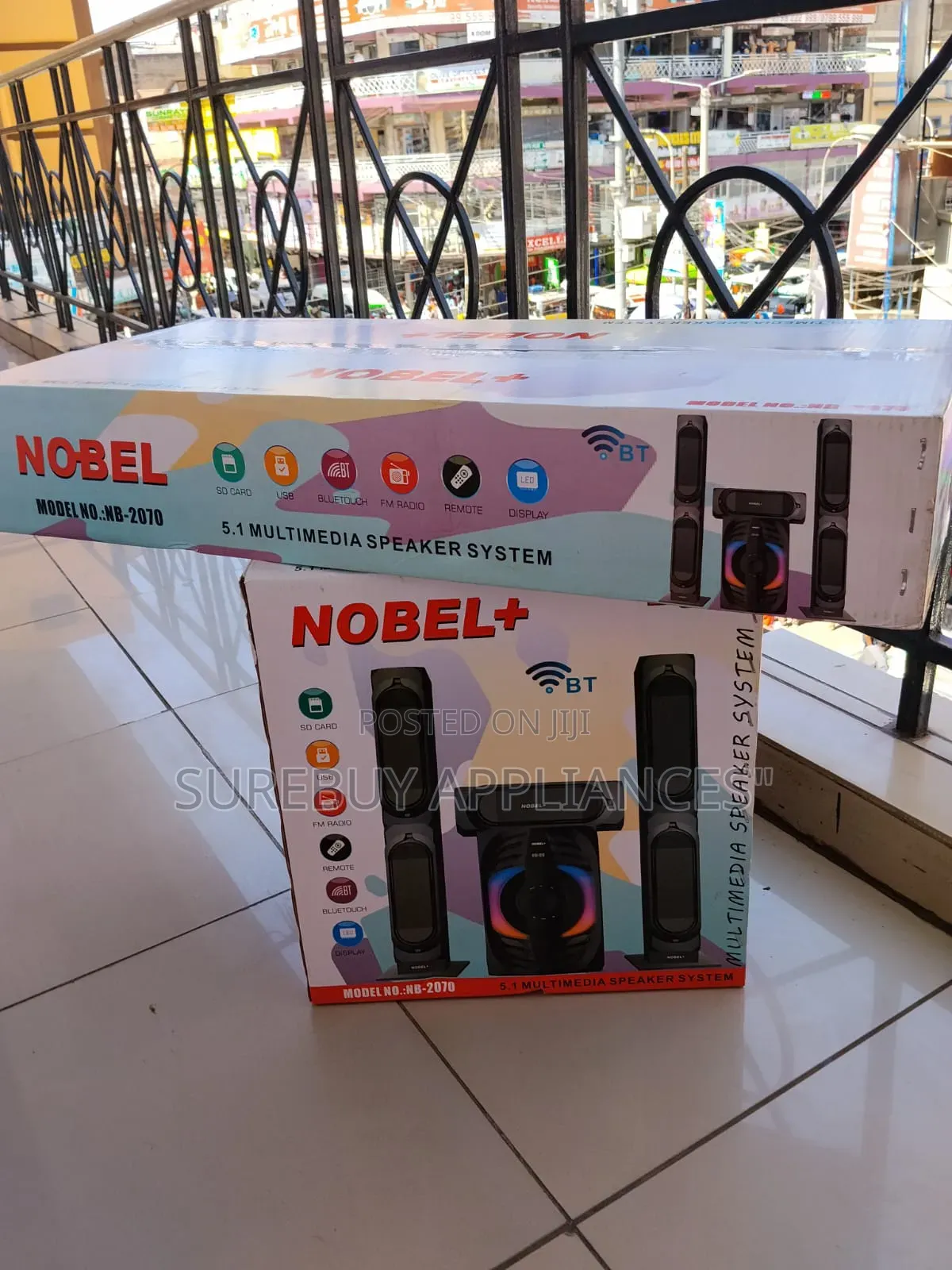 55,000w Pmpo! Nobel Nb-2070 Subwoofer – Shake the Room With Bass